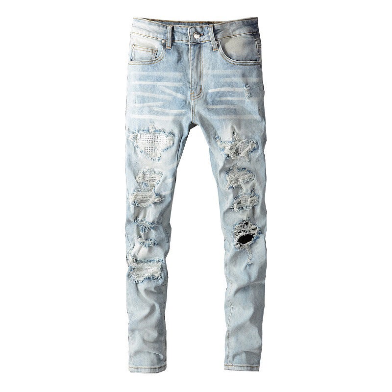 Unisex Casual Daily Denim Jeans - Image 1