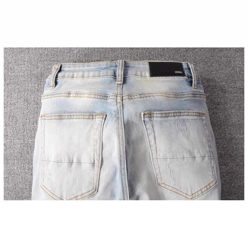 Unisex Casual Daily Denim Jeans - Image 4