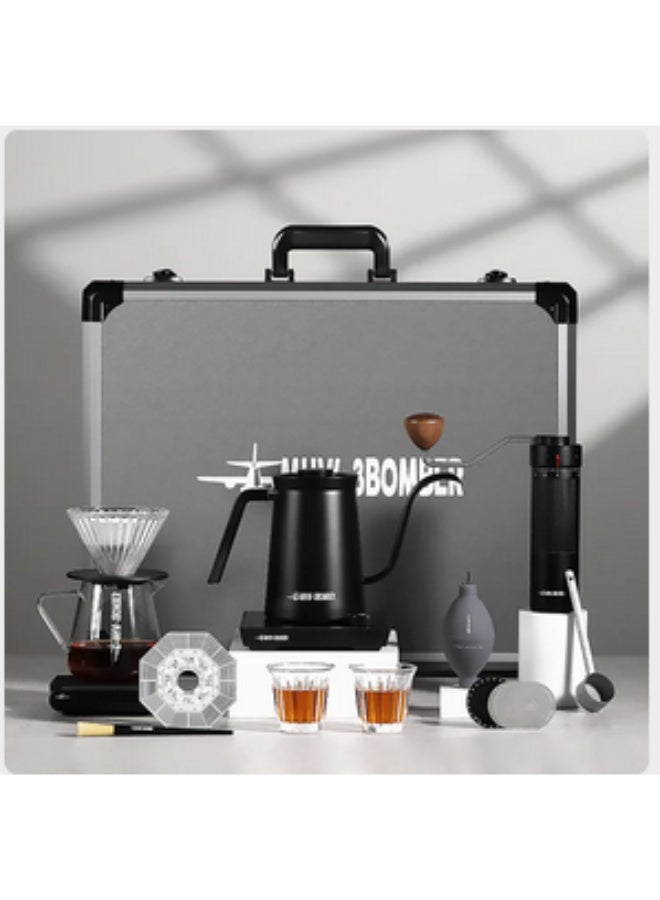 ام اتش دابيلو - ثري بومبار مجموعة حقيبة سفر تكتيكية MHW-3BOMBER B-3 - 12 قطعة في واحدة - مجموعة ماكينة قهوة - أسود - Image 2