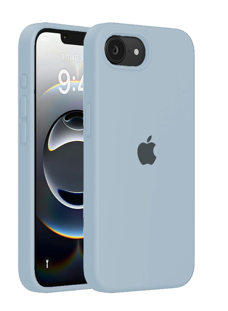 Houmt iPhone 16e 6.1-Inch Case Cover Premium Liquid Silicone Case Soft Anti-Scratch Shockproof Camera Protection Phone Cover For iPhone 16e 6.1-Inch - Image 1