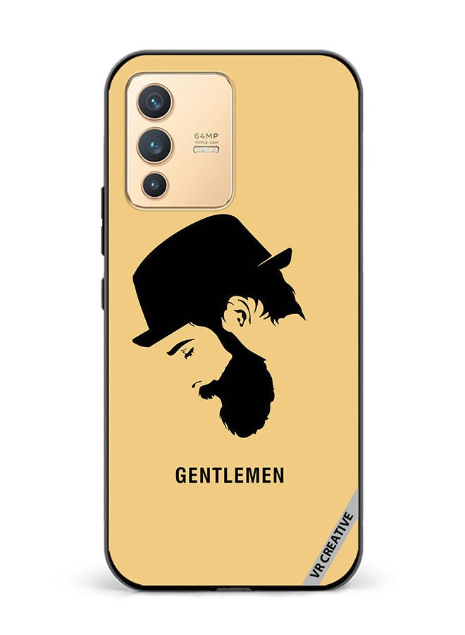 VR CREATIVE Protective Case Cover For Vivo V23 5G Gentlemen Design Multicolour - Image 1