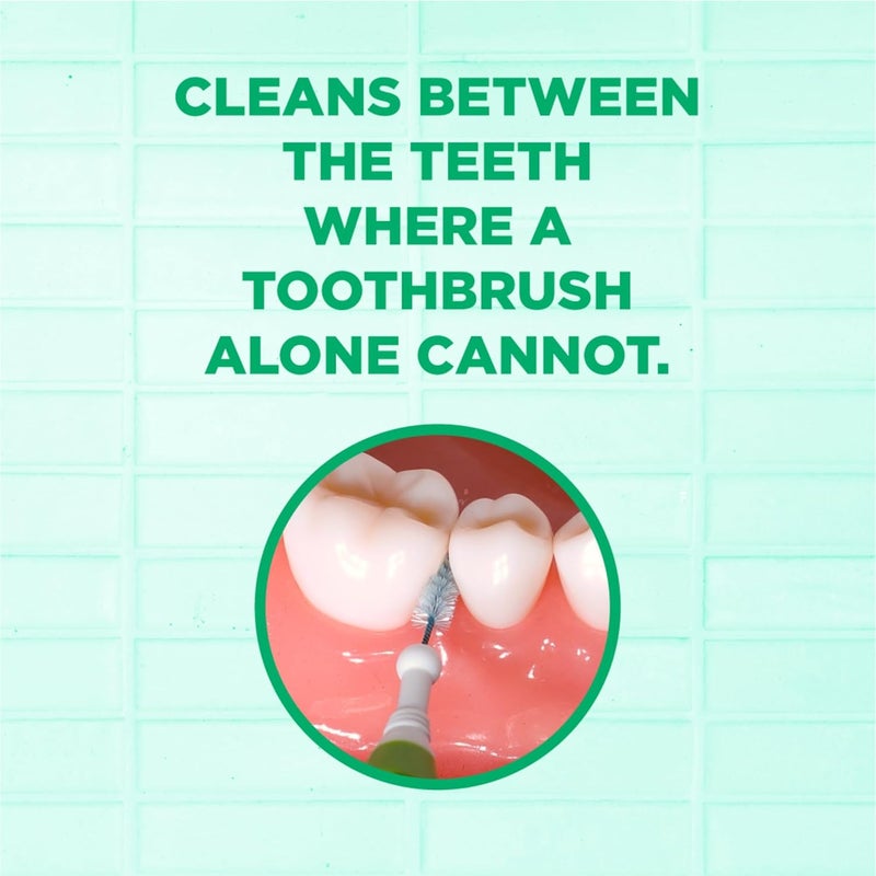 GUM Proxabrush GoBetweens  Tight  Interdental Brushes  Soft Bristled Dental Picks for Plaque Removal Health  Safe for Braces  Dental Devices 15 Count - Image 3