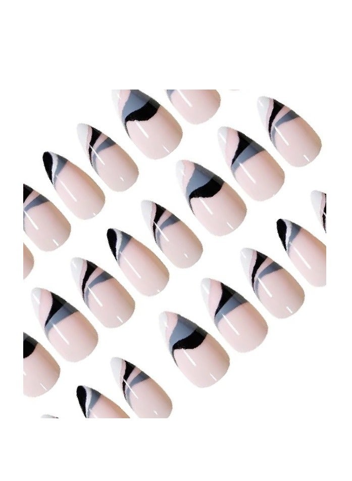 Salon Acrylic Reusable False Nails Set Double Tape and Glue Included - Image 3