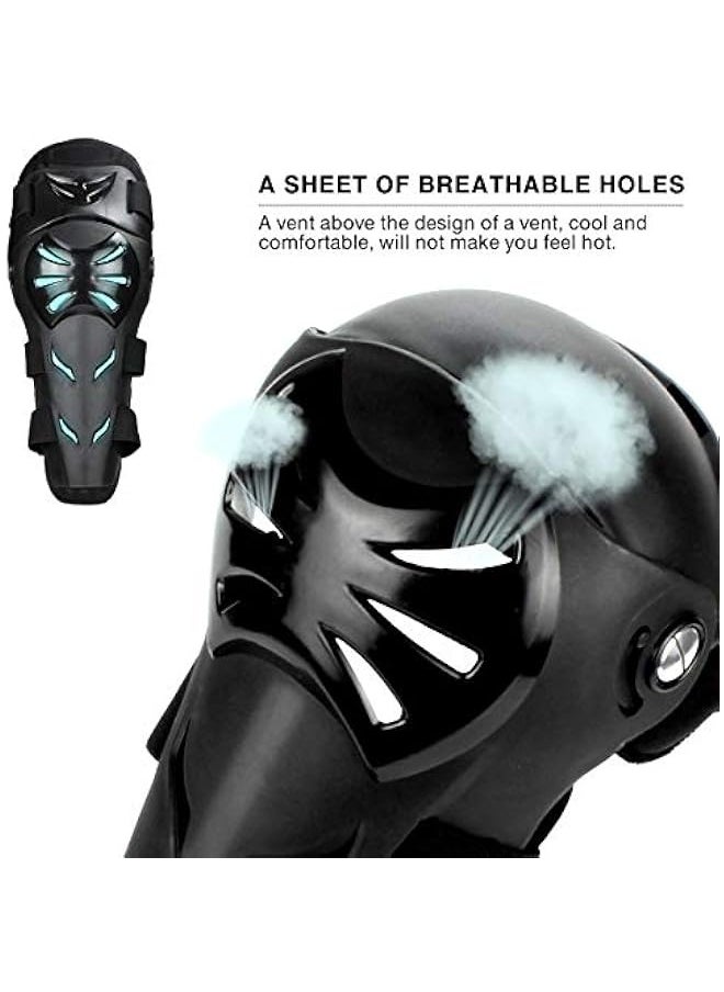 Sulaite - Knee Pads Elbow Pads 4Pcs - 2 in 1 Protective Elbow Guard/Knee and Shin Guards, Motorcycle Gear Set with Adjustable Knee Cap Pads Protector for Motocross ATV Skating - Image 1