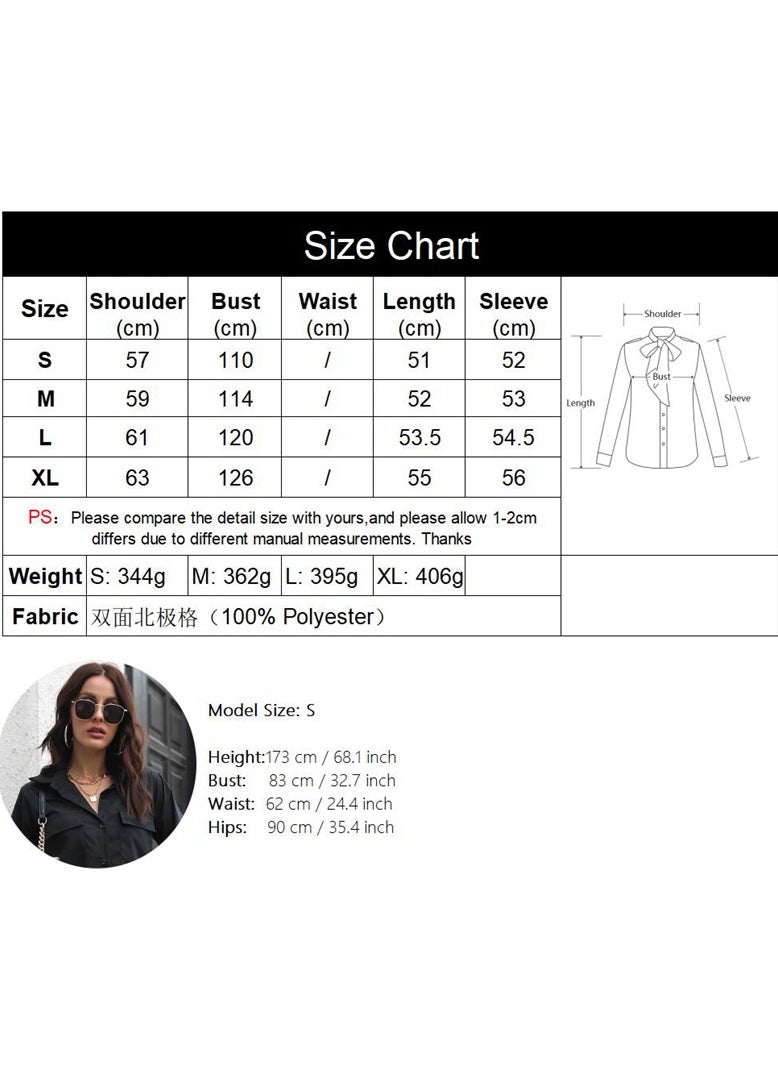 NIBEMINENT - Plaid Double Sided Velvet Coat Women's Lantern Sleeve Loose Long Sleeve Coat Jacket - Image 1