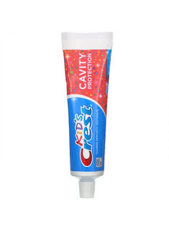 Crest Crest, Kids, Fluoride Anticavity Toothpaste, Sparkle Fun, 4.6 oz (130 g) 