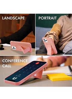 Houmt iPhone 15 Pro Max Case Finger Grip Car Mount Magnetic Holder Kickstand Wrist Strap Multi function Shockproof Compatible with Apple iPhone 15 Pro Max 6.7 Inch  - Image 4