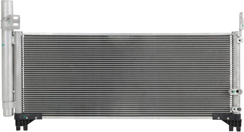 TRQ A/C Condenser and Receiver Drier for 2016-2018 Lexus GS450h - Image 2