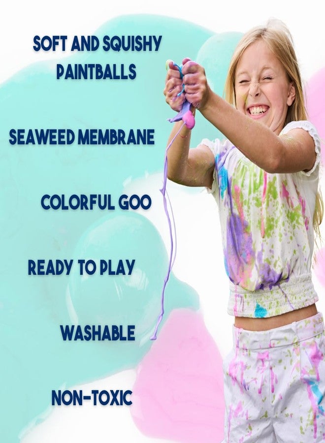 Goblies Throwable Paintballs -Pack of 3 (120 Count, Green/Teal/Blue) - Image 3