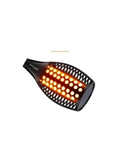 erorex Solar Light Garden Lamp Path Tiki Torches Lights Dancing Flame Lighting 96 LeD Flickering Tiki Torches Outdoor Waterproof Lamps  - Image 3