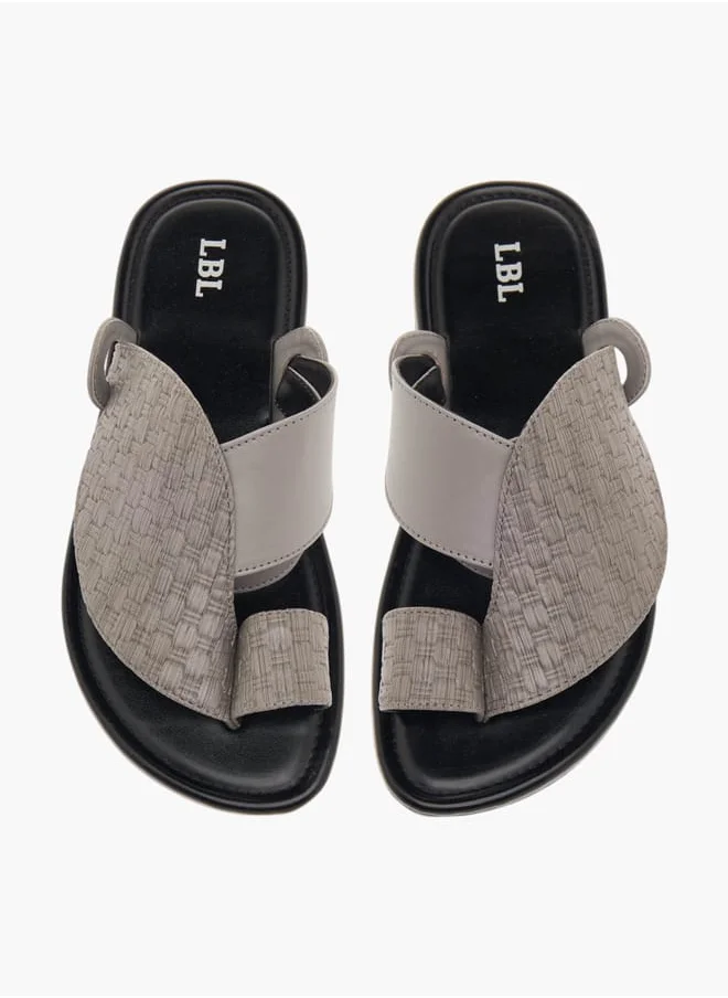 ال بي ال من شو اكسبرس Boys Panelled Slip-On Arabic Sandals Ramadan Collection