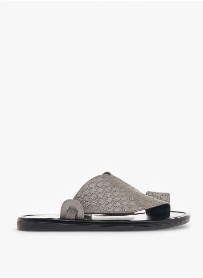 ال بي ال من شو اكسبرس Boys Panelled Slip-On Arabic Sandals Ramadan Collection