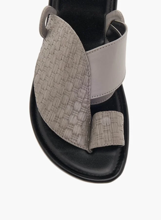 LBL by Shoexpress Boys Panelled Slip-On Arabic Sandals