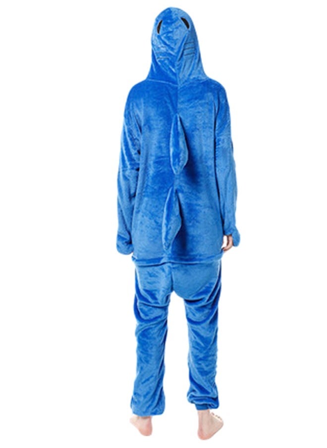 NIBEMINENT - Shark Onesie Blue - Image 1