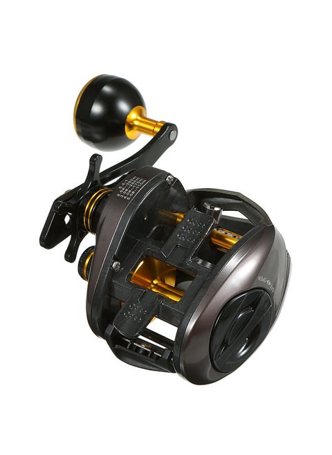 USB Rechargeable Carbon Fiber Baitcasting Reel 9+1BB Fishing Reel with Display High Speed 6.4: 1 Gear Ratio Magnetic Brake   System Baitcaster Reel For Right Hand