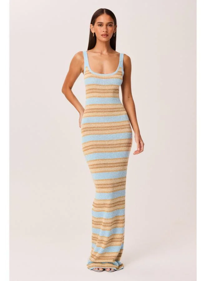 SNDYS Malina Shimmer Maxi Dress