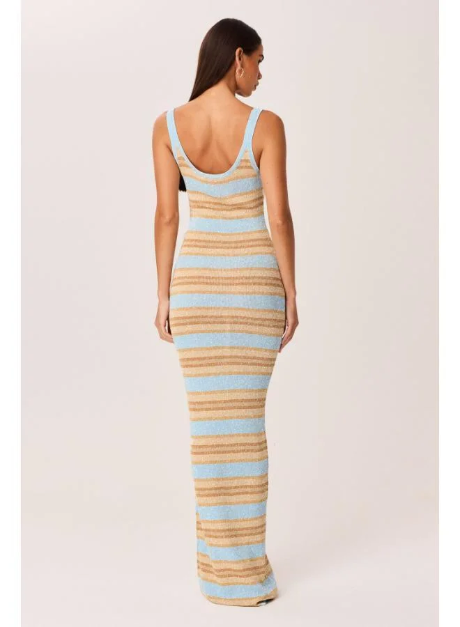 SNDYS Malina Shimmer Maxi Dress