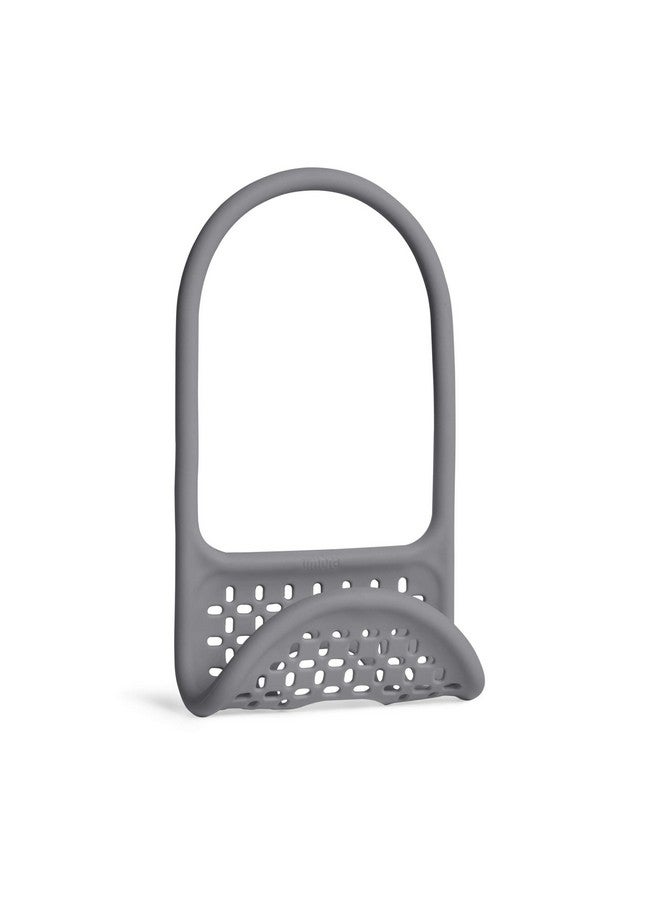 UMBRA حامل إسفنجة مطبخ UMBRA Sling، يتدلى فوق الصنبور أو الفاصل، مفرد، رمادي - Image 1