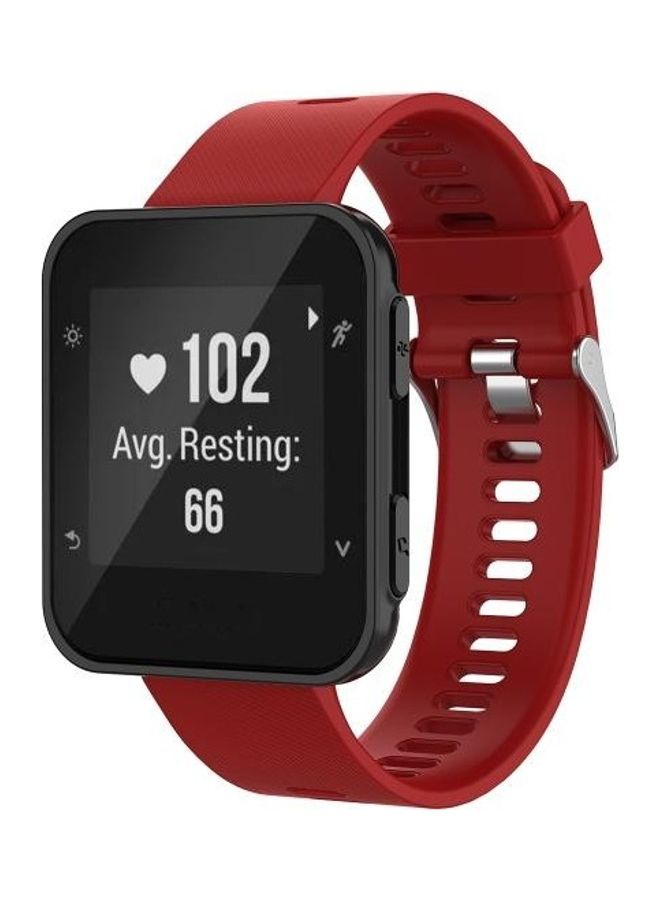 NIBEMINENT For Garmin 35J And Forerunner Wrist Strap Red - Image 5