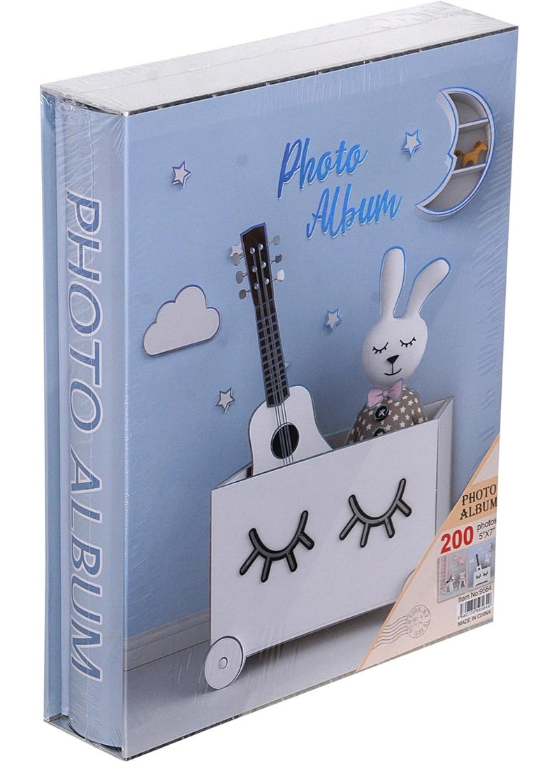 Decorhills Photo Album for Memories Keepsake Scrapbook Luxury Design, Photo Organizer for Family, Weddings, Travel, and Special Memories, Durable Binding, Keepsakes Storage - Image 1