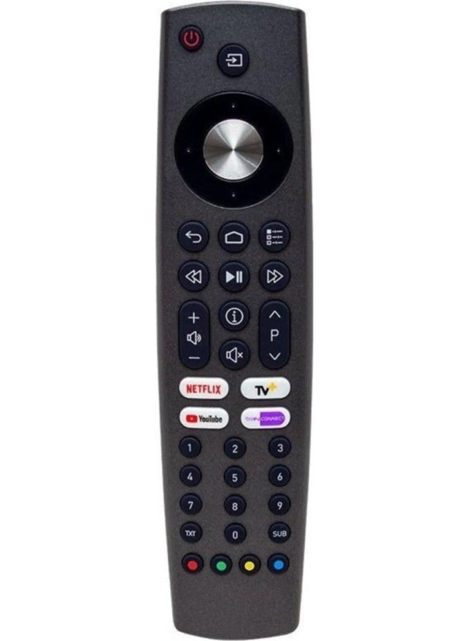 Grundig RC4353902 LED TV Remote with Netflix-Yotube-Bein Connect Button 5703-2