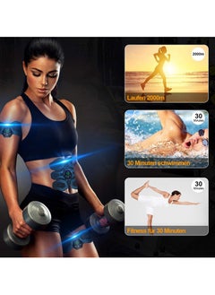 PYC ABS Stimulator Workout Equipment, Ab Machine USB Rechargeable Gear for Abdomen/Arm/Leg, Strength Training Equipment for Men and Women  - Image 3