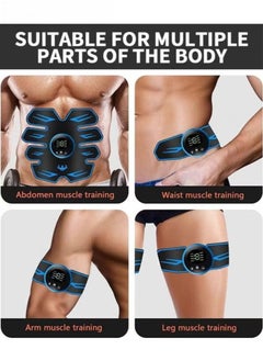 PYC ABS Stimulator Workout Equipment, Ab Machine USB Rechargeable Gear for Abdomen/Arm/Leg, Strength Training Equipment for Men and Women  - Image 5