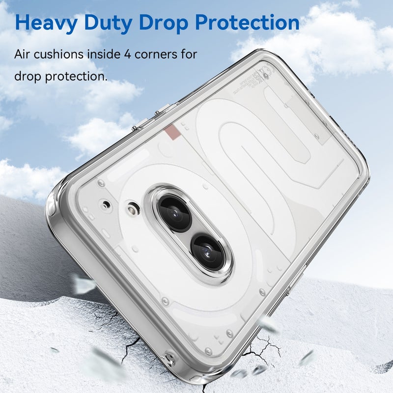 HuHa Case Cover For Nothing Phone 2a Plus Candy Series TPU Phone Case(Transparent) - Image 3