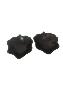 DECOR VIBES DECOR VIBES Melamine Small Chutney Dip Bowl Set for Snacks Tiny Sauce Dip Bowls for Party and Daily use Serving Platter Unbreakable Matt Black Pack of 2  - Image 2