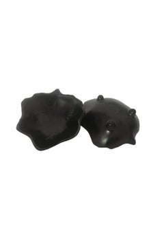 DECOR VIBES DECOR VIBES Melamine Small Chutney Dip Bowl Set for Snacks Tiny Sauce Dip Bowls for Party and Daily use Serving Platter Unbreakable Matt Black Pack of 2  - Image 3