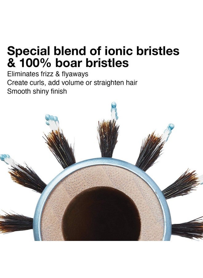 Olivia Garden Ecohair Combo Vent Round Bamboo Hair Brush Ehcov44 (3") - Image 5