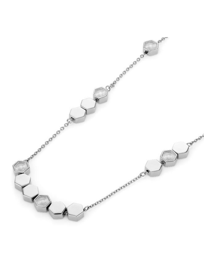 OLIVIA BURTON Ob Signature Petite Honeycomb Long Necklace  - Image 4