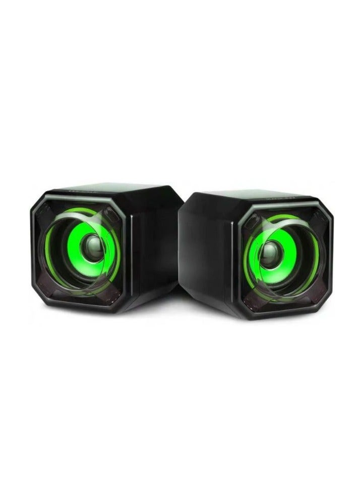 "WESDAR-CS2 Speakers - Stylish Design & Colorful - Dual Stereo Track - 1.35m Cable" - Image 2