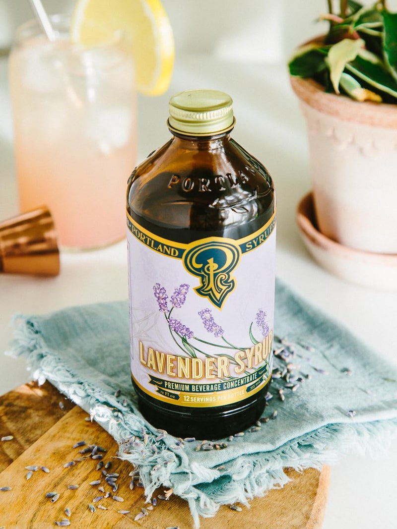 Portland Syrups Lavender Syrup - Premium Beverage Concentrate for Delicious Cocktails, Tea, Soda, Coffee Drinks, Baking, and More - 12 oz with 12 Servings (Pack of 1) - Image 5