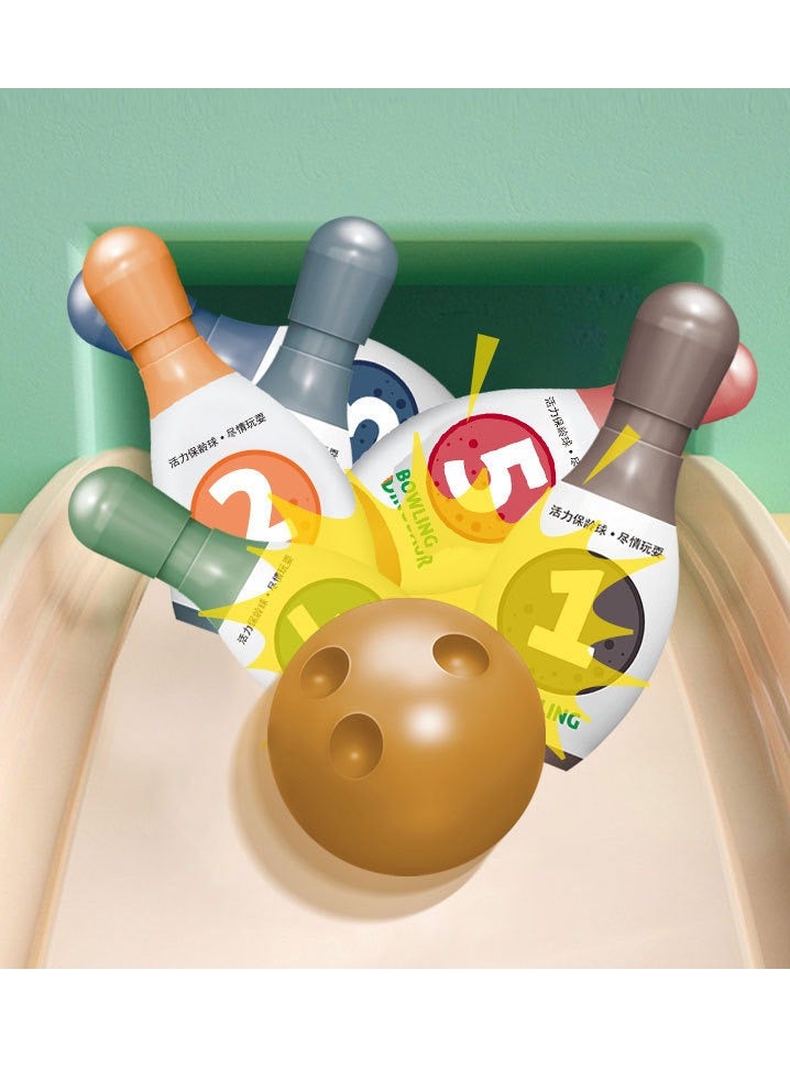 general Children's Bowling Playsets, Parent-Child Outdoor Sports Fitness Equipment, Kindergarten Sports Ball Toys - Image 5