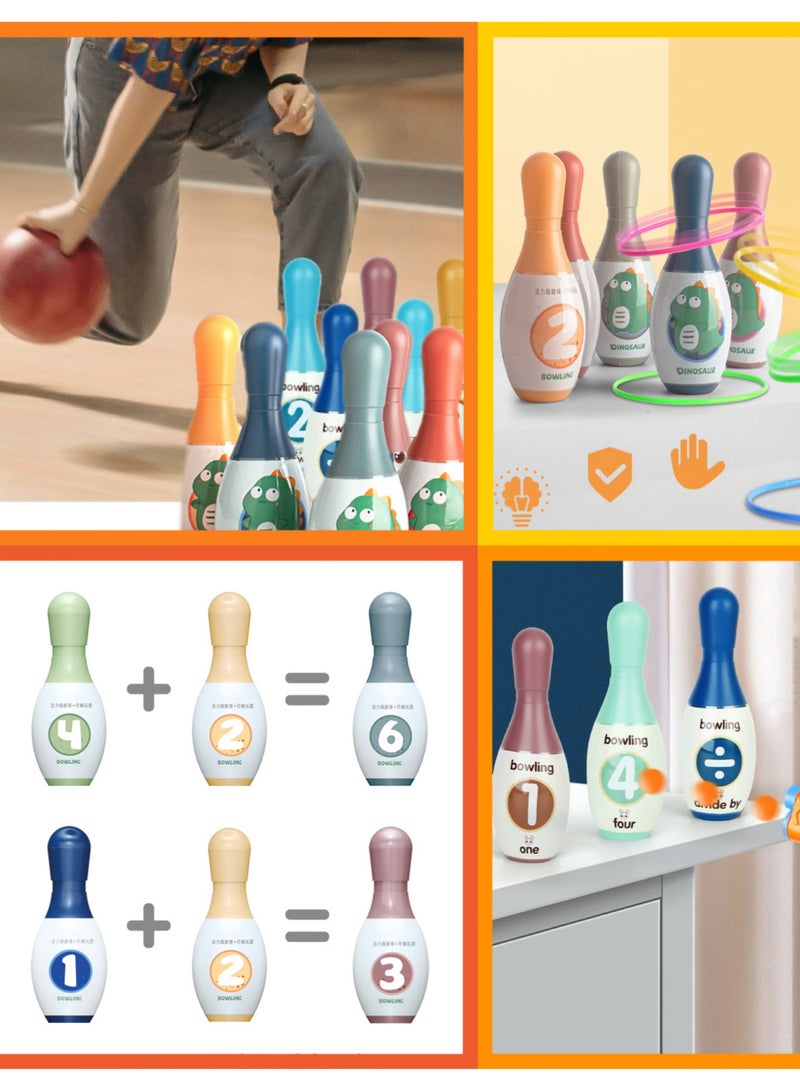 general Children's Bowling Playsets, Parent-Child Outdoor Sports Fitness Equipment, Kindergarten Sports Ball Toys - Image 2