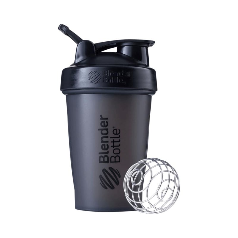 BlenderBottle Classic Shaker Bottle Perfect for Protein Shakes and Pre Workout, 20-Ounce, Pebble Grey - Image 3