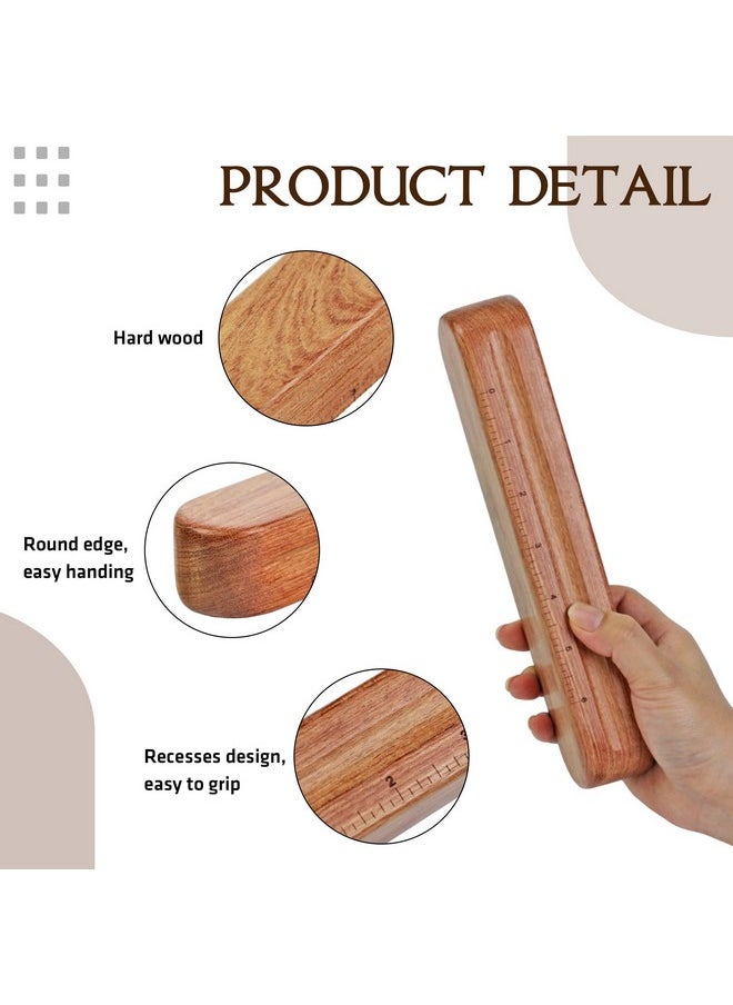 Tailors Clapper For Quilting Hard Wood Professional Multipurpose Durable For Seam Ironing Flattening Tool. Great For Setting Fabric Folds Accenting Clothing Wrinkle Sewing.