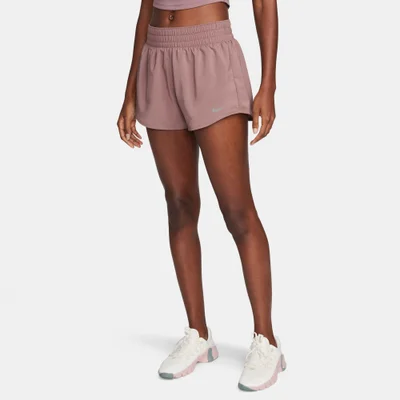 Nike Women's One Dri-FIT Brief-Lined Shorts