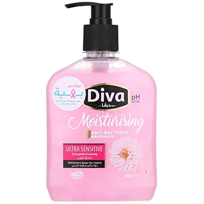 Diva Liquid Hand soap 480 Ml Ultra Softness - Image 1