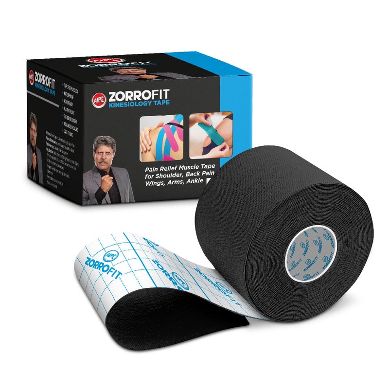 AIPL Zorrofit Kinesiology Tape for Physiotherapy Sports Injury Pain Relief Muscle for Shoulder Wings Arms Ankle KT Taping Waterproof Athletic for Pain Support - Image 5
