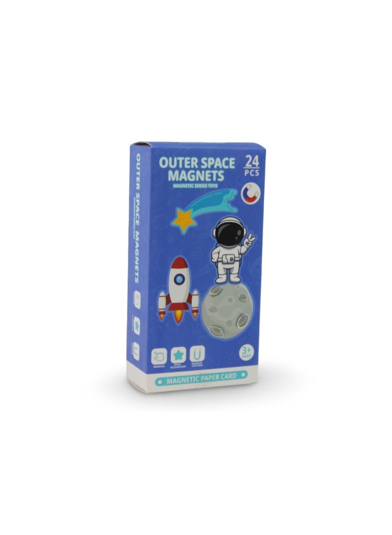 Outer Space Fridge Magnets – 24 Pieces - Image 2