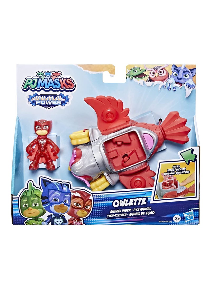PJMASKS - Animal Power Deluxe Animal Riders - Owlette - Image 1