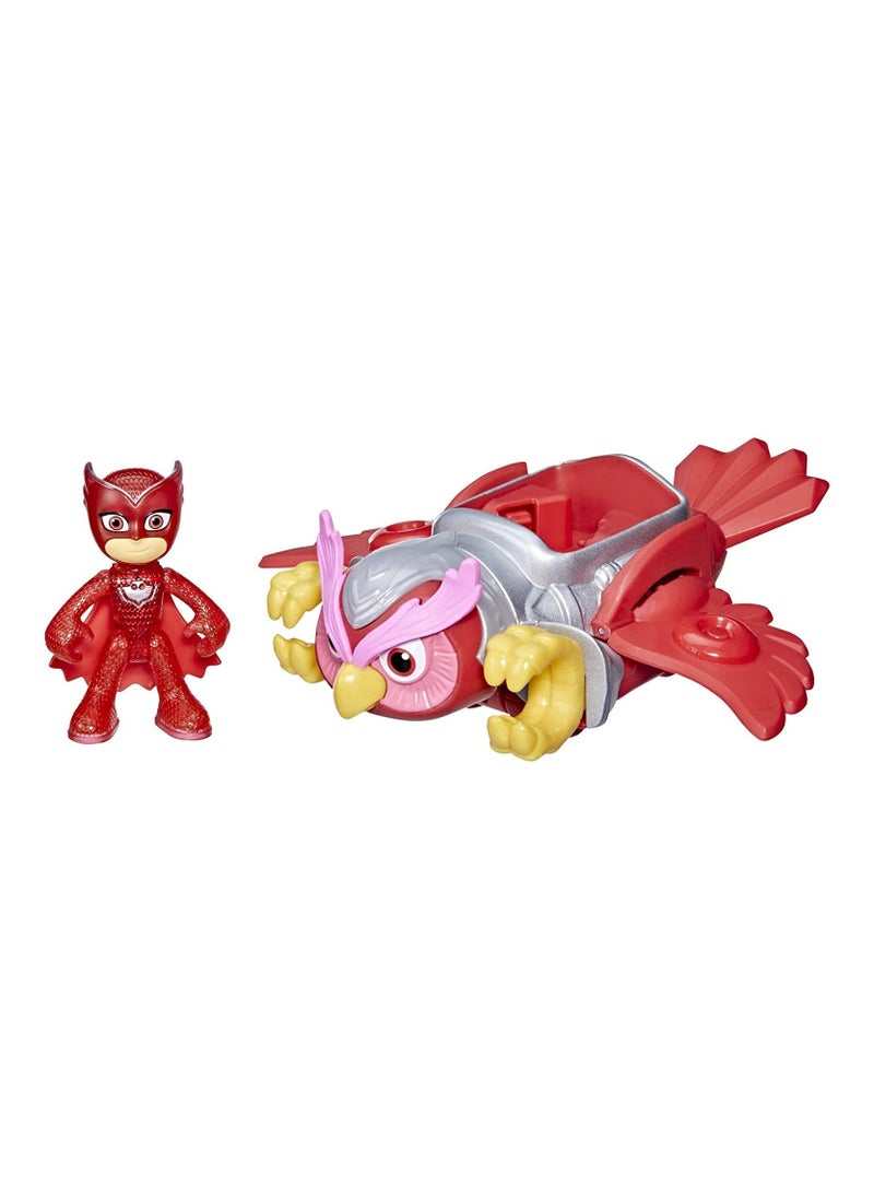 PJMASKS - Animal Power Deluxe Animal Riders - Owlette - Image 1