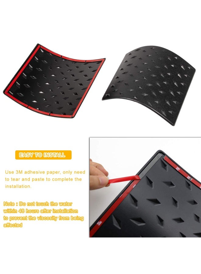 HALAMODO Danti Black Cowl Body Armor Outer Cowling Cover for Jeep Wrangler JK JKU Unlimited Rubicon Sahara X Off Road Sport 2007-2018 (Pack of 2) - Image 4