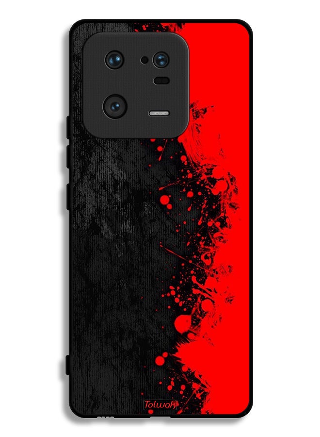 Tolwak Xiaomi 13 Pro Protective Case Cover Paint Abstract Pattern - Image 2