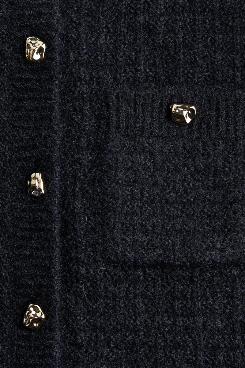 H&M MAMA Structured-knit cardigan