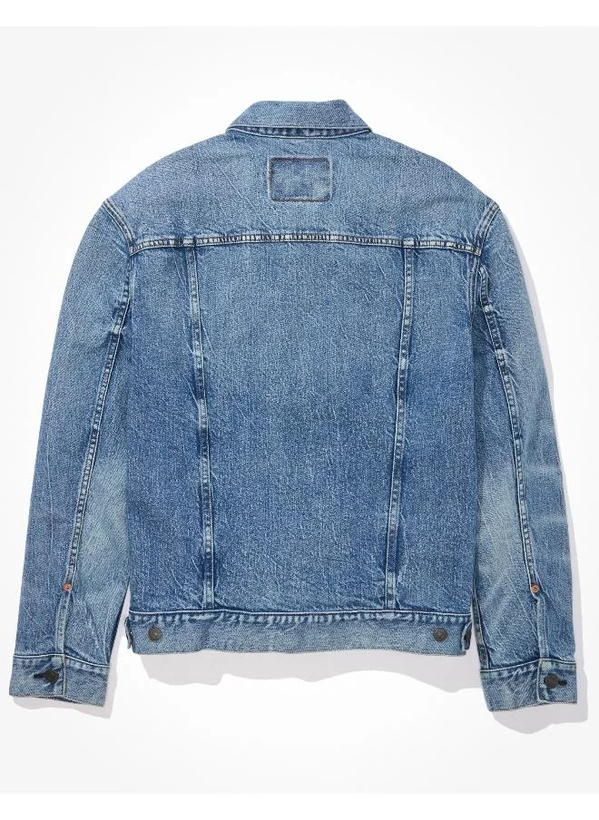 امريكان ايجل Casual Denim Trucker Jacket