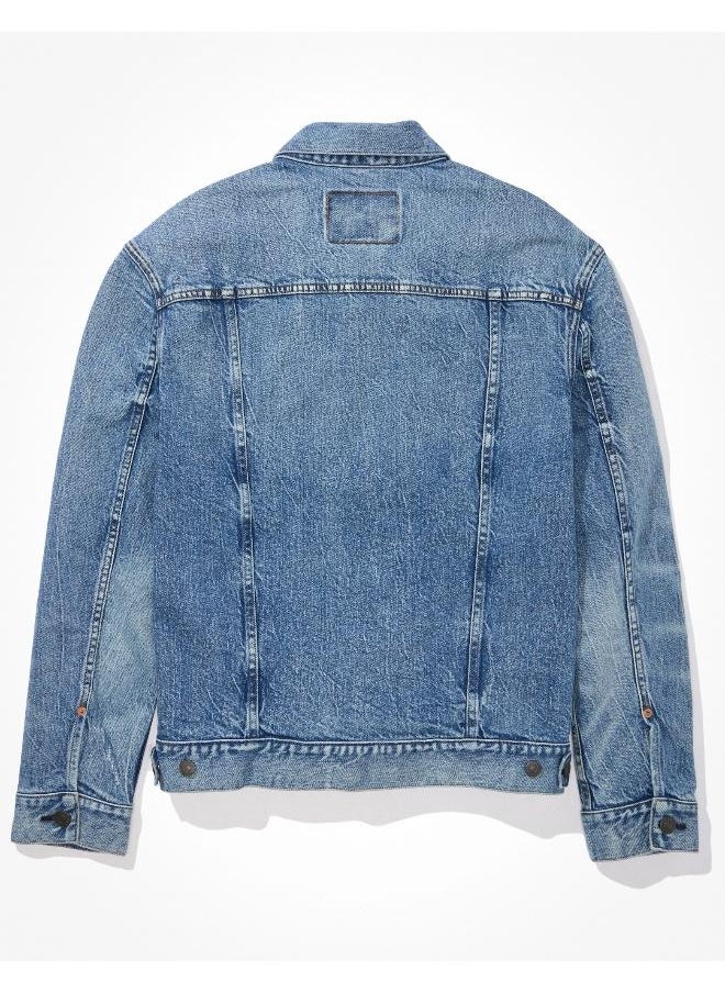 American Eagle - Casual Denim Trucker Jacket - Image 1