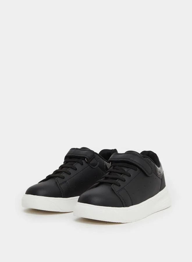 Styli Styli Teen Plain Hook and Loop Sneakers
